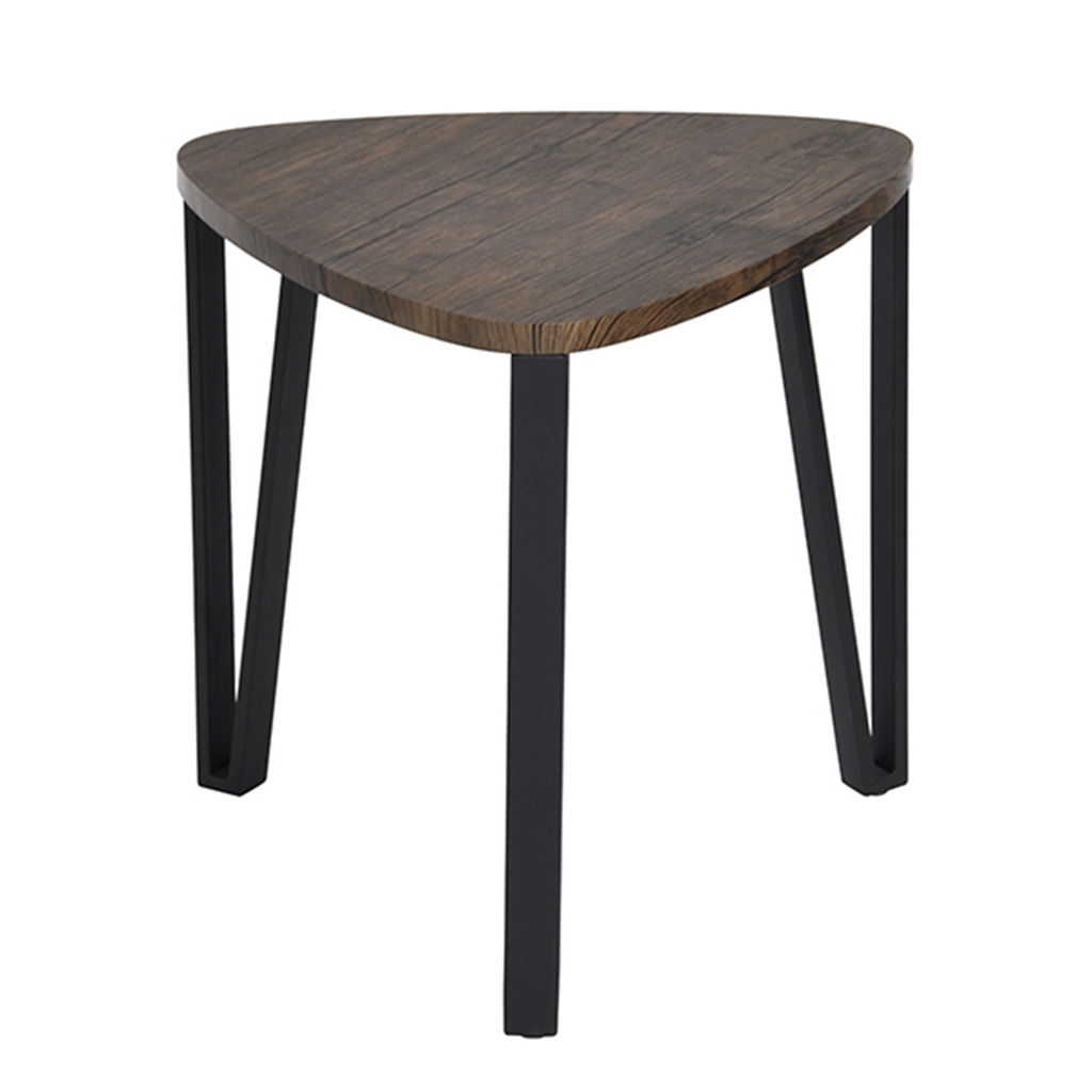 Set of 3 nesting triangular side tables